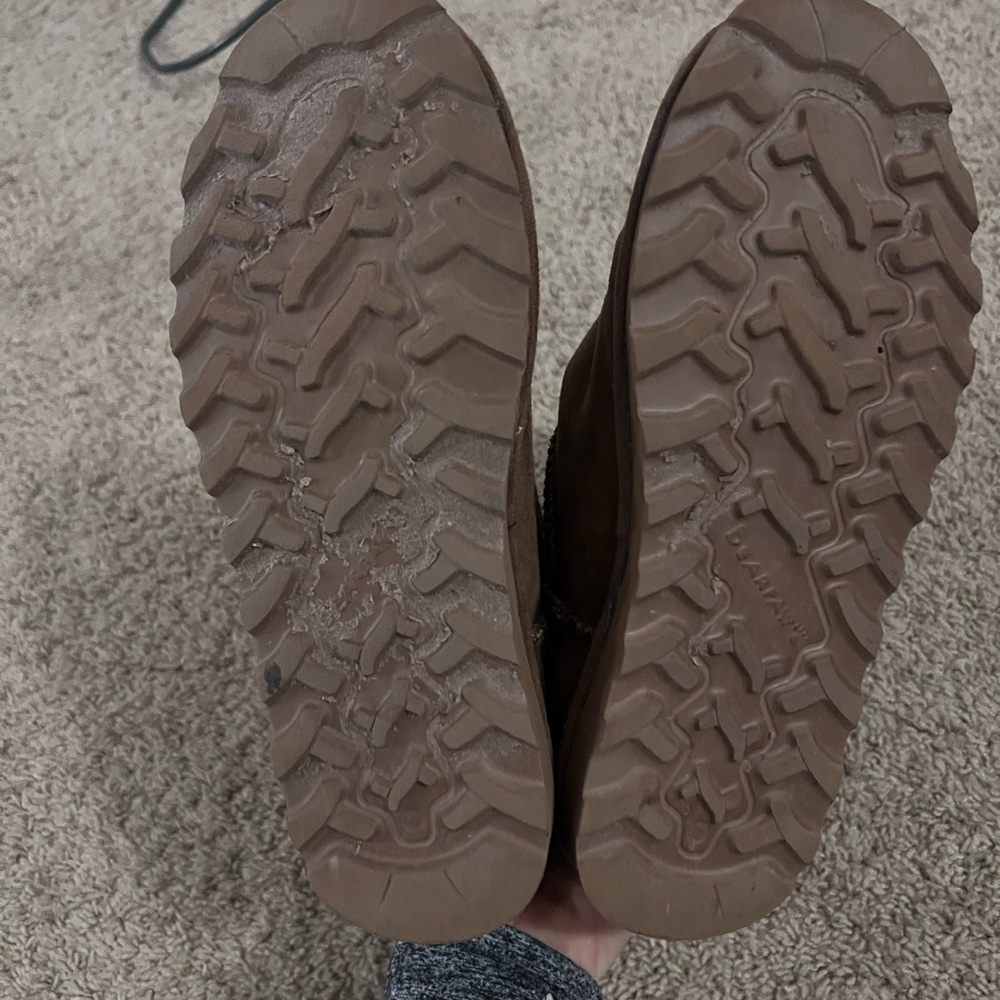 BearPaw Tan Shearling Lined Boots - Picture 7 of 10